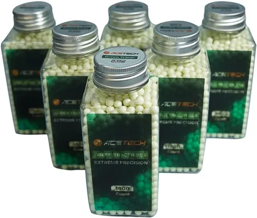 Vista 3 de ACETECH Airsoft Tracer BB 0.236 in 9600 unidades de diseño pulido de alta precisión