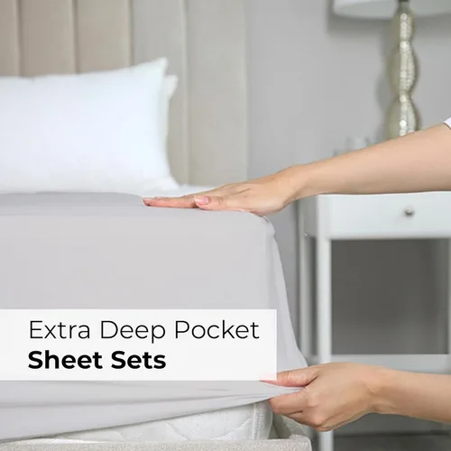 Vista 9 de CGK Unlimited - Juego de sábanas para colchones de 21pulgadas