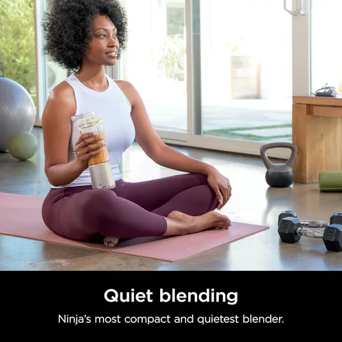 Vista 80 de Ninja BC155PS Blast - Licuadora portátil de dos unidades, inalámbrica, recipiente de 18 onzas, licuadora personal para batidos y smoothies, sin BPA