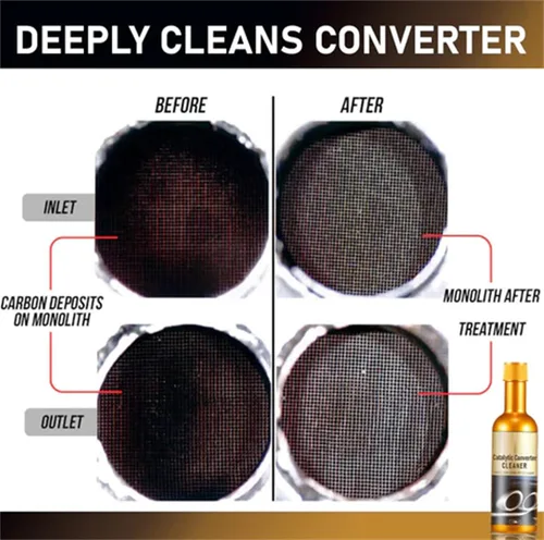 Vista 7 de Limpiador de convertidor catalítico de motor de vehículo BoostUp, limpiador de convertidor catalítico de autopartes, aditivo de combustible