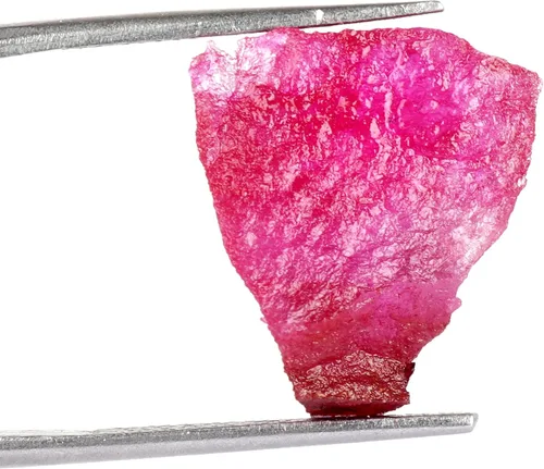 Vista 3 de REAL-GEMS Genuine Natural Ruby Red Rough Stone 10-105 Ct Certified Uncut Healing Crystal Loose Gemstone