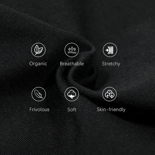 Vista 4 de LEVAO Bragas de bikini para mujer, ropa interior de algodón, talla grande, corte alto, para mujer, paquete múltiple S-2XL