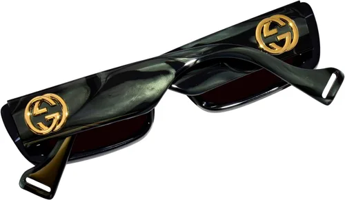 Vista 6 de Gucci GG0516S 014 VerdeBronce Rectangular 2.047 in Gafas de sol para mujer, VerdeDoradoLogotipo de bronceFlash