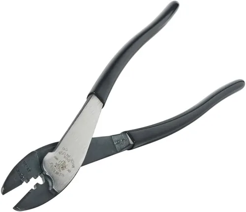 Vista 5 de Klein Tools Herramienta de corte/prensado 1006, fabricada en Estados Unidos, engarza terminales y conectores sin soldadura de 10 a 22 AWG