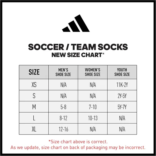 Vista 6 de adidas Rivalry 2.0 - Calcetines de fútbol acolchados sobre la pantorrilla (OTC) (2 pares)