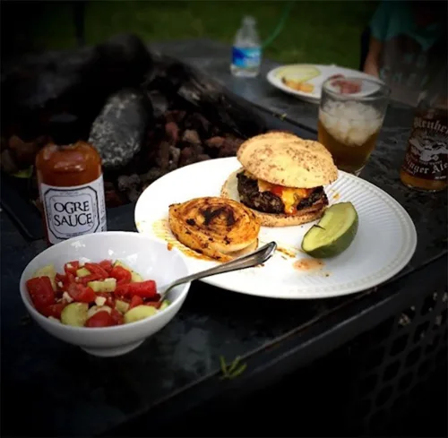 Vista 6 de Salsa BBQ - Ogre Sauce - Salsa de barbacoa artesanal multiusos - Salsa BBQ galardonada - La mejor salsa BBQ que hayas tenido