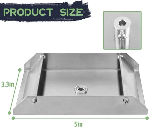 Vista 2 de Highwild Placa giratoria de 12 voltios para comedero de ciervos - 1/4