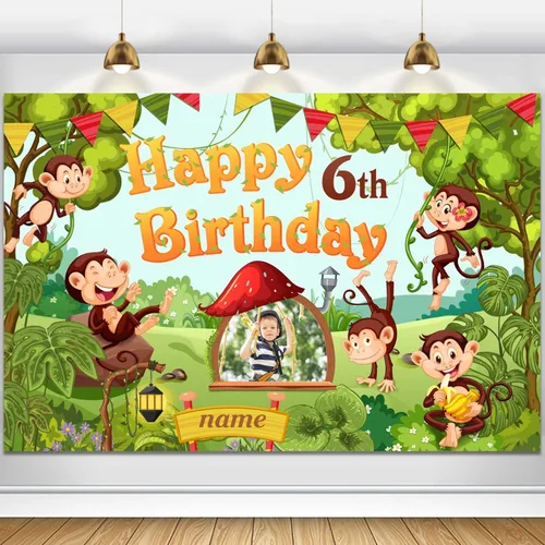 Vista 13 de Decoraciones de cumpleaños de unicornio personalizadas para niñas, pancarta de cumpleaños de unicornio, decoración de cumpleaños de princesa