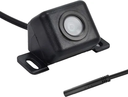 Vista 10 de Goodsby Cámara HD de respaldo para visión trasera, placa de matrícula de visión nocturna, impermeable, compatible con radio de coche Sony XAV-AX150