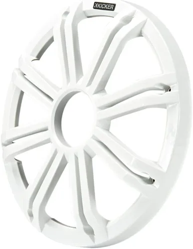 Vista 6 de KICKER KMF124 - Subwoofer marino de 12 pulgadas con parrilla LED blanca de 4 ohmios para aplicaciones de aire libre