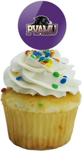 Vista 413 de GRAPHICS & MORE Abilene Christian Primary Logo Cupcake Picks Toppers Decoración Set de 6 Universidad Cristiana de Abilene