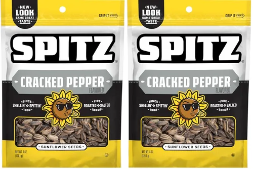 Vista 9 de Spitz Semillas de girasol, pimienta agrietada, 6 onzas (paquete de 9)