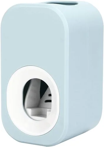 Vista 7 de Dispensador de pasta de dientes montado en la pared, dispensador automático de pasta de dientes, exprimidor universal de pasta de dientes