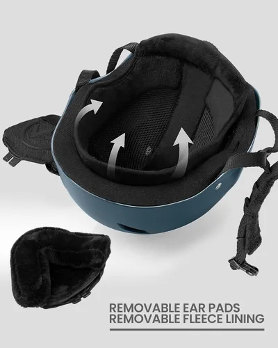 Vista 69 de OutdoorMaster Kelvin - Casco de esquí y snowboard para hombres, mujeres y jóvenes