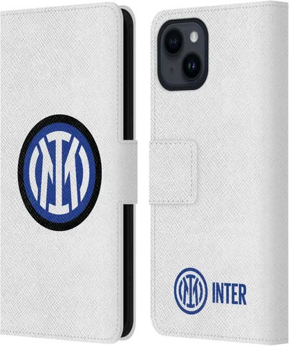 Vista 32 de Head Case Designs Officially Licensed Inter Milan Flag Badge Leather Wallet Case Compatible with Apple iPhone 7 Plus/iPhone 8 Plus