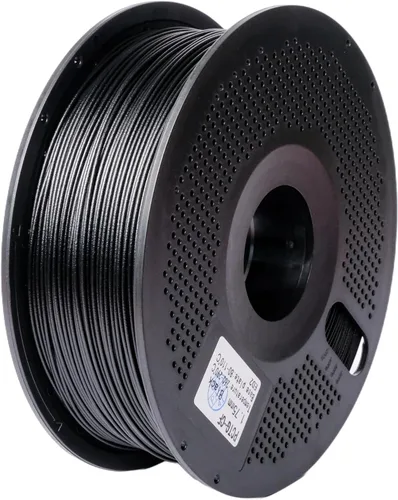 Vista 2 de 3D BEST-Q PCTG 1.75MM Filamento para Impresora 3D, P.N. 1KG, Mayor Dureza que PETG, Resiste 100C (Negro)