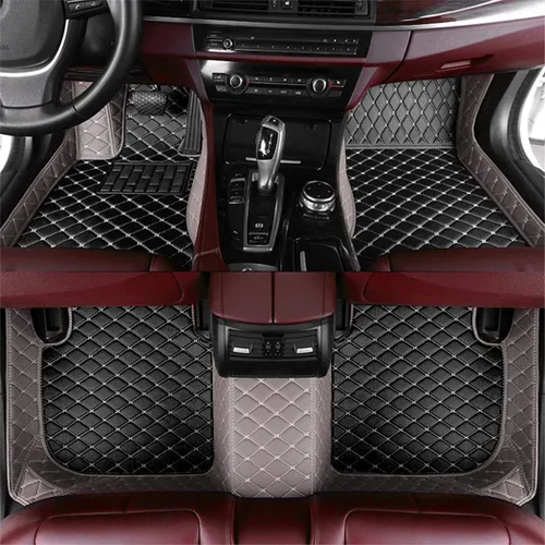 Vista 12 de Alfombra de piso de coche para A B C CLA CLS CLK GLE GLS GLA GLB GLC GLK GL ML G S SL CL SLC R SLK EQA EQB EQC EQS EQE Alfombras impermeables