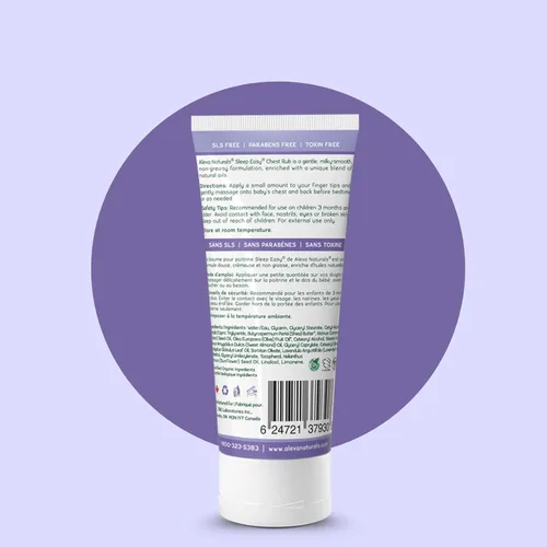 Vista 6 de Aleva Naturals Masaje calmante y cómodo para el pecho, suave y fácil de usar, cuidado saludable del bebé, aromas refrescantes de aceites