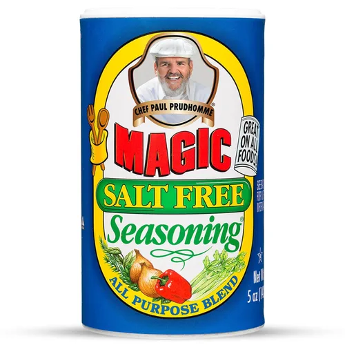 Condimento Magic Seasoning Blends, libre de sal marca Magic, envase con 5 onzas