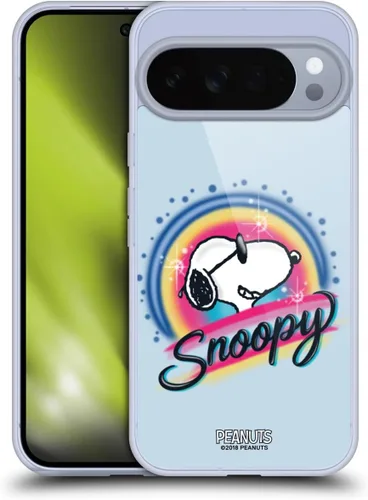 Vista 92 de Head Case Designs Officially Licensed Peanuts Beach Surf Snoopy Boardwalk Airbrush Gel Case [Military Grade Protection] Compatible with Google Pixel