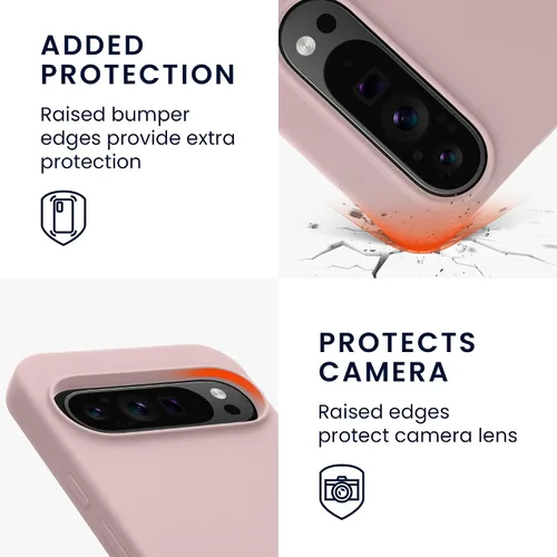 Vista 18 de kwmobile Funda Compatible con Google Pixel 6 Pro - Funda de Teléfono de Silicona TPU con Acabado Suave - Azul Caribe