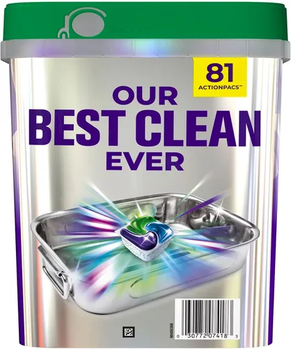 Vista 2 de Cascade Platinum Plus Actionpacs - Cápsulas de detergente para lavaplatos, aroma fresco (81 unidades)