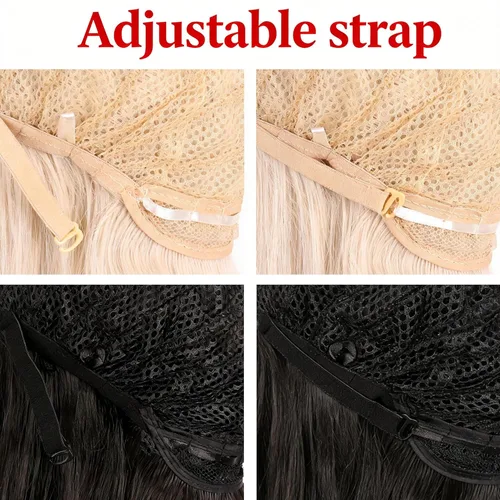 Vista 5 de Peluca corta recta de Cosplay, disfraz, fiesta, MapofBeauty , Negro