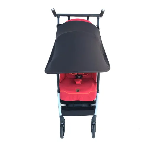 Vista 4 de SUN002 - Extensión de parasol UPF 50+ compatible con GB Pockit+ All City, parasol con protección UV para cochecito de bebé, accesorios de verano