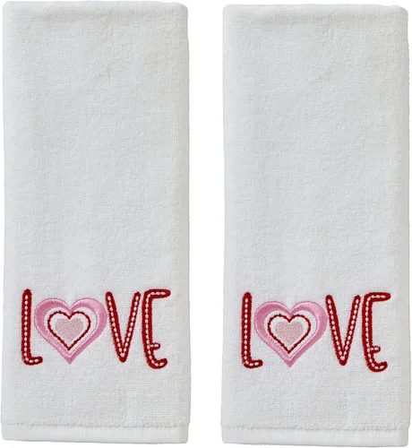 Vista 9 de SKL Home - Toalla de baño de 100% algodón prémium, diseño de lazos, jacquard, 500 GSM, reversible, suave y absorbente, decorativa, para cada día