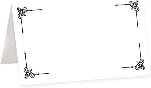 Vista 28 de Andaz Press Tarjetas de mesa de otoño y otoño con hojas de arce para mesas de fiesta de boda, tarjetas de lugar con nombre de asientos, puntuadas