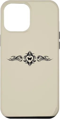 Vista 26 de Butterfly Heart Tattoo Fairycore y2k Grunge Egirl Aesthetic Case for iPhone 17