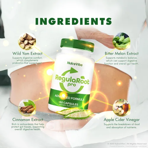 Vista 5 de RegulaRoot Pro - Fórmula prémium de apoyo intestinal y digestivo inspirado en probióticos para la digestión, regularidad y equilibrio del microbioma