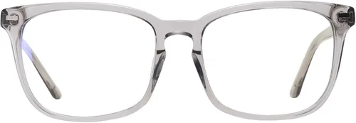 Vista 9 de DUCO Gafas de luz azul cuadradas retro para hombres, gafas de bloqueo de rayos azules, gafas de juegos de computadora, lentes de nailon, marco