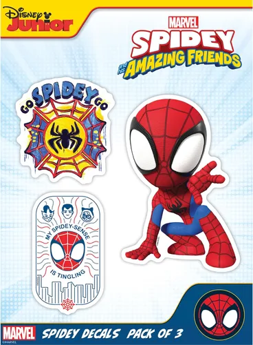 Vista 10 de Marvel Spidey and His Amazing Friends Calcomanías - Juego de 4 calcomanías de vinilo Ghost-Spider Gwen Stacy para automóvil, botella de agua