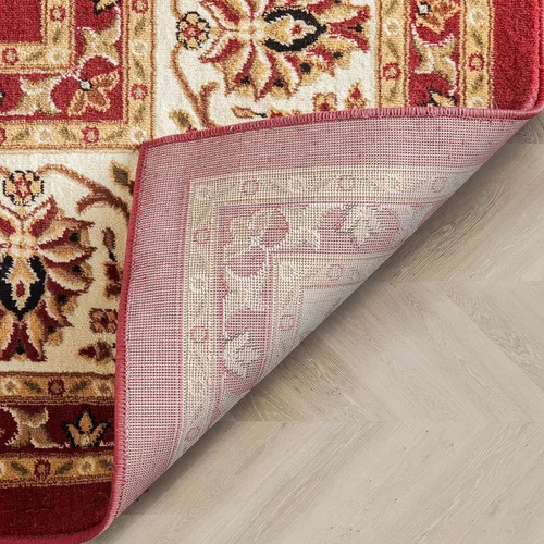 Vista 4 de Well Woven Alfombra oriental con diseño de flores persas,azul claro