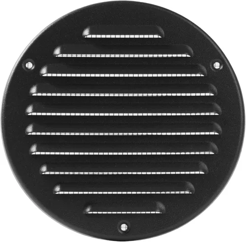 Vista 77 de Vent Systems – 3.35 x 9.84 pulgadas (interior) rejilla de ventilación de aire rectangular de metal blanco para alero, cubierta de rejilla, deflector