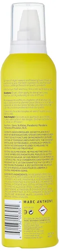 Vista 3 de Marc Anthony Espuma de peinado que realza los rizos, fijación extra, vitamina E y proteínas de seda, antiencrespamiento, mousse, paquete de 2