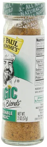 Vista 2 de Magic Seasoning Blends Vegetable Magic, botellas de 2.0 onzas (paquete de 12)