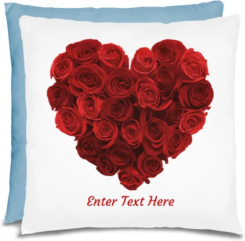 Vista 30 de Almohada personalizada de San Valentín, almohada personalizada, regalos de San Valentín, regalos para mujeres, regalos para ella, regalos Negro