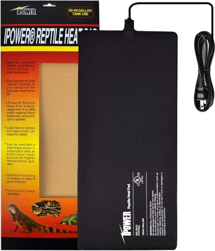 Vista 10 de iPower Almohadilla térmica de reptiles de 4 x 7 pulgadas y termostato digital de calor para mascotas anfibias