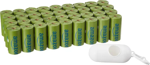 Vista 19 de Amazon Basics Bolsas para excrementos de perro con dispensador, 540 unidades, mejoradas para garantizar la impermeabilidad, con aroma a mango