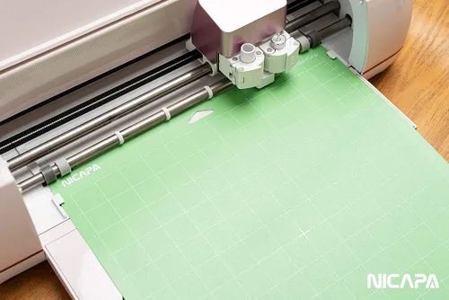 Vista 3 de Nicapa - Tapete de corte de agarre estándar para Cricut Maker 3/Maker/Explore 3/Air 2/Air/One (30 x 30 cm, 5 paquetes) Tapetes de corte adhesivos