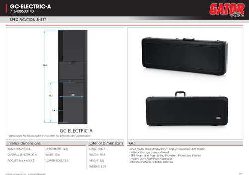 Vista 11 de Gator G-PG ACOUSTIC Pro Go Series - Funda para guitarra acústica, Negro, 1