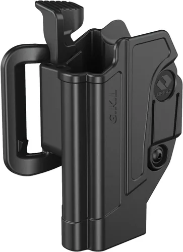 Vista 15 de Orpaz C-Series G17 Holster Left Handed Compatible with Glock 17 Holster, Level I/Level II OWB Holsters