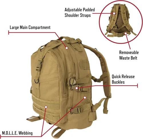 Vista 3 de Rothco Paquete de transporte grande