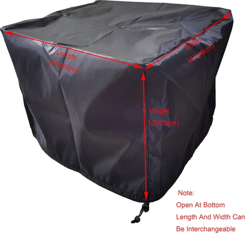 Vista 4 de Funda para freidora de aire, cubierta antipolvo impermeable para olla instantánea, tamaño grande universal, olla a presión eléctrica, olla arrocera