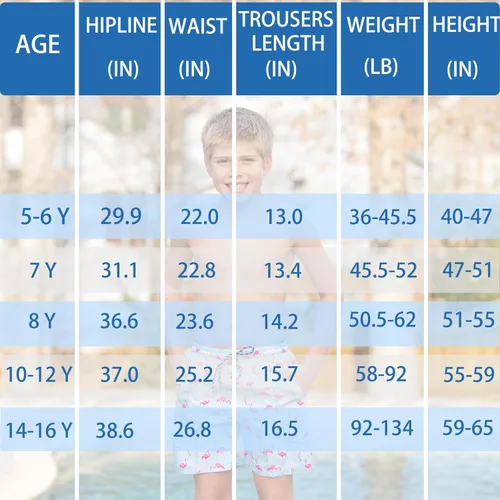 Vista 6 de swimsobo Traje de baño para niños de 5 a 16 años con forro de compresión, traje de baño