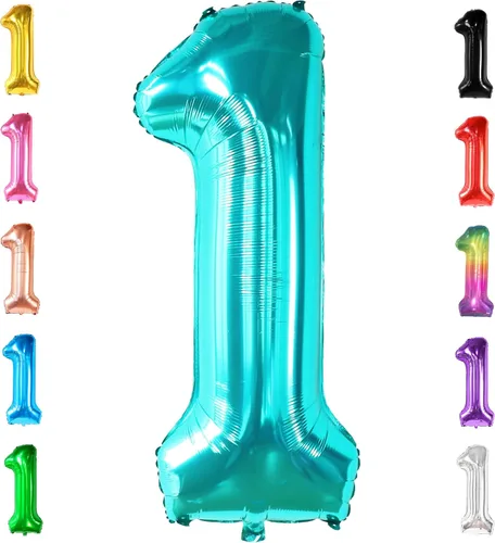 Vista 20 de KatchOn, Globo gigante de oro rosa con el número 5 de 40 pulgadas, globos de cinco globos de oro rosa con el número 5, decoraciones de cumpleaños 5