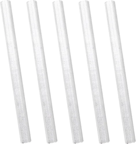 Vista 2 de 5 unidades DShaft, 410100060080, acero inoxidable, Φ6mm, compatible con robots gobilda TETRIX, cada uno mide aproximadamente 3.1 x 0.2 in y pesa