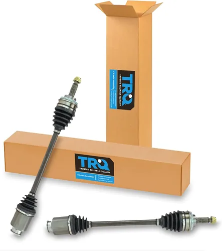 Vista 162 de TRQ Juego de conjunto de eje de transmisión CV delantero para conductor y pasajero, 2 piezas, compatible con Ford Explorer 4WD 95-01, Explorer AWD